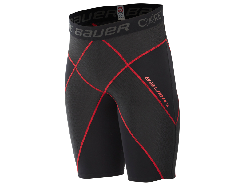 Kompresné ribano BAUER Core 3.0 Short