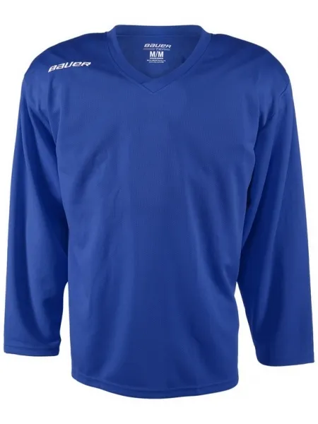 Tréningový hokejový dres BAUER Flex Jersey junior modrý
